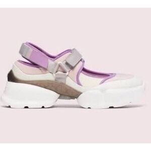 Kate Spade Cloud Cut‎ Out Neoprene Pink Purple Sneaker Women's 8.5 B New-Sample